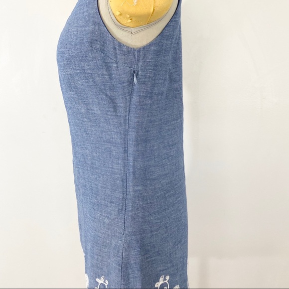⭐️Umgee Chambray Embroidered Dress - Picture 6 of 8